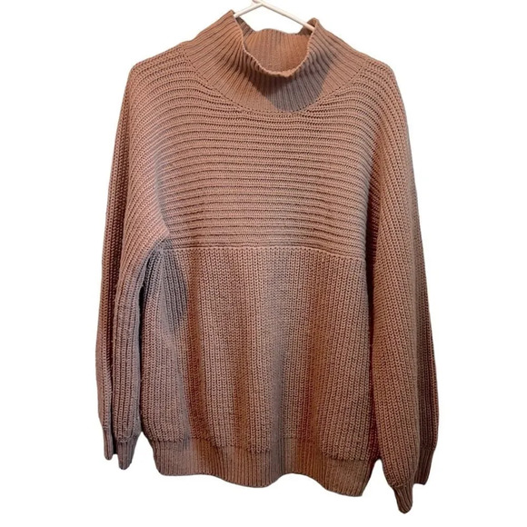 Cotton Candy LA women’s small / medium turtleneck sweater chunky knit comfy - Picture 2 of 4